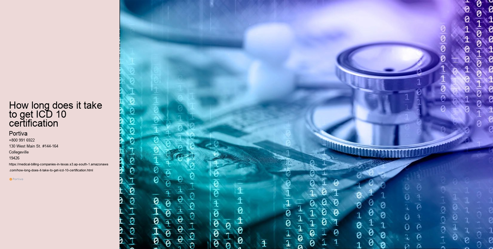 how long does it take to get ICD 10 certification